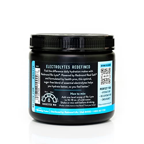 Redmond Re-Lyte Hydration Electrolyte Mix (Unflavored) #TOP1
