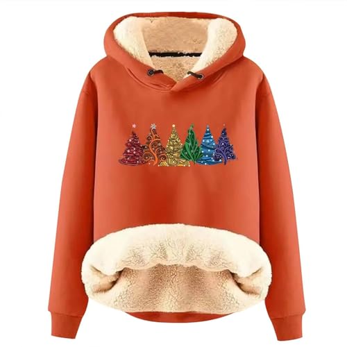 Sweat Capuche de Noël en Velours pour Vos Soirées Cocooning