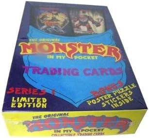1991 Monster in My Pocket Trading Card Box