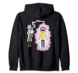 Rick and Morty is a sci-fi animated series appearing on Cartoon Network's Adult Swim. Cynical, crazy scientist Rick takes his nervous, scared grandson Morty through the multiverse in a series of ever-increasing revolting misadventures.