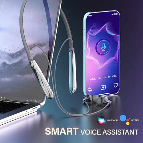 Image of AROMA NB119 Tronix Upto 100 Hr Playtime*,ENC,Fast Charging,Dual Pairing Neckband Bluetooth