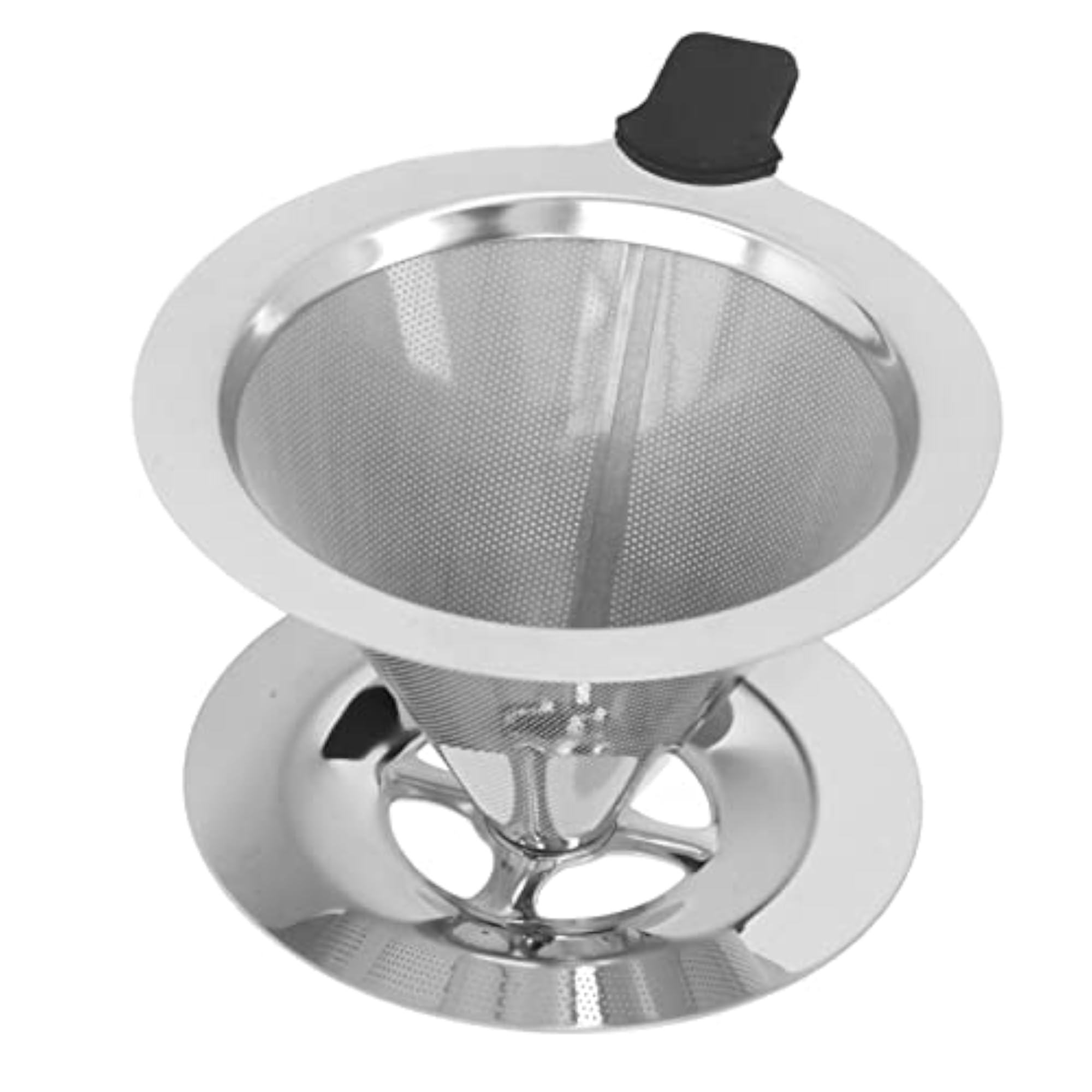 Compact Rustproof Coffee Dripper, Ideal for Home and Travel