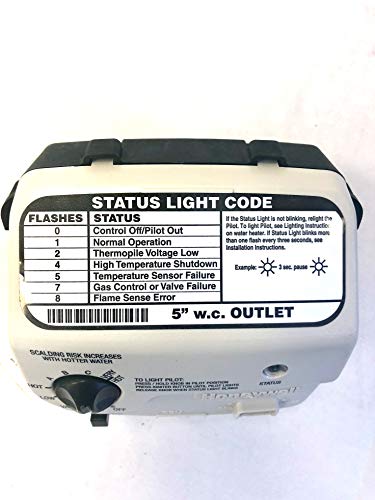 Reliance Hot Water Heater Gas Control Valve 100112336 9007884005 100093974 1" Cavity Thermostat Compatible with Reliance, State, A.O. Smith, and American branded heaters - Thumbnail 3