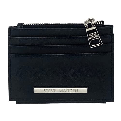 Image of Steve Madden Hayden Wallet Black /Silver One Size