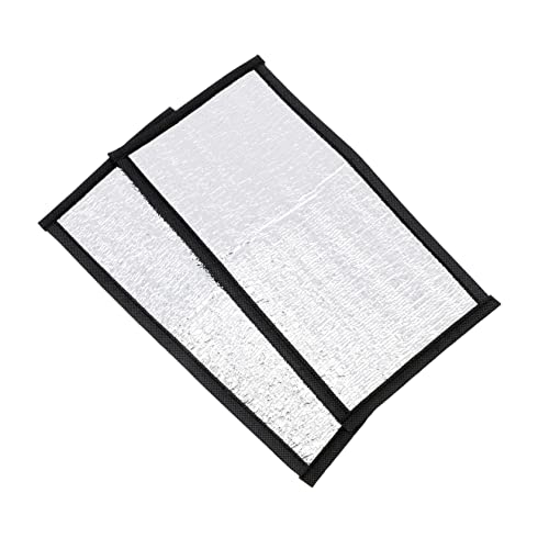 iplusmile 2個爬虫類用加熱パッド 冬用ウォームマット エサの温めにも対応 安定性のある反射フィルム付き