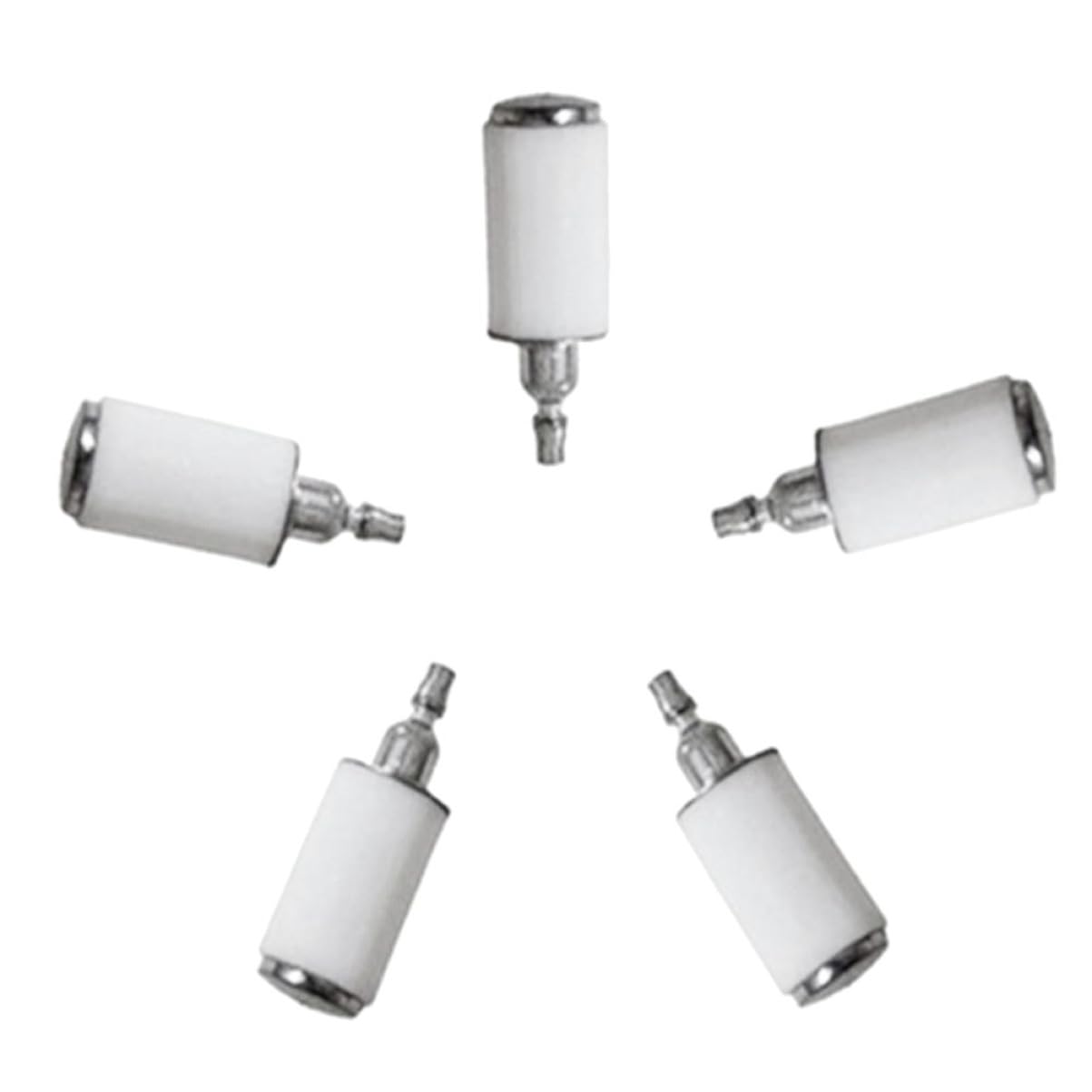 VICASKY 5pcs Chain Machine Filters for Lawn Mower Accessories Set Fits Engine Applications for Garden and