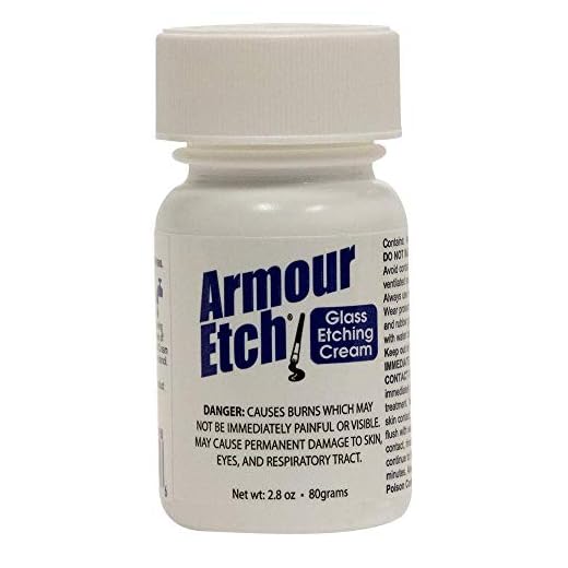 Armour Etch Glass Etching Cream 2.8 Ounce New Look!