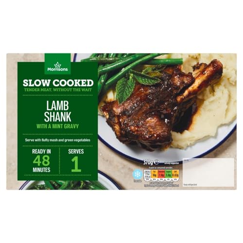 Morrisons Slow Cooked Lamb Shank with Mint Gravy 370g