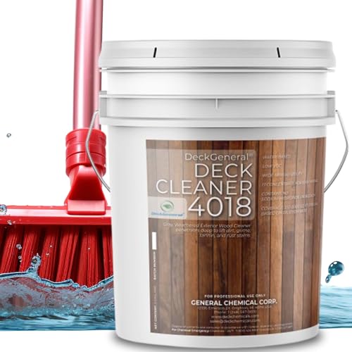 Deck Cleaner 4018 - Wood Cleanser & Outdoor...