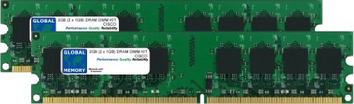 Kit Mémoire RAM 2Go DIMM pour Réparer et Stabiliser le Serveur Cisco MCS 7815-I2