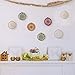 Caydo 24 Pieces 4 Inch Embroidery Hoops Bulk Wholesale Cross Stitch Hoop Ring for Embroidery, Art Craft Handy Sewing and Christmas Decoration