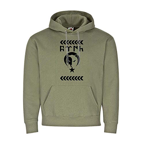 Sweat à capuche militaire MAK JÖH PÖH Turquie sweat Istanbul lune étoile