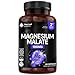 Magnesium Supplements 1000mg - Pure Magnesium Malate Capsules - Bones &amp; Sleep Support - High Absorption - Vegan High Strength - 2 Months Supply