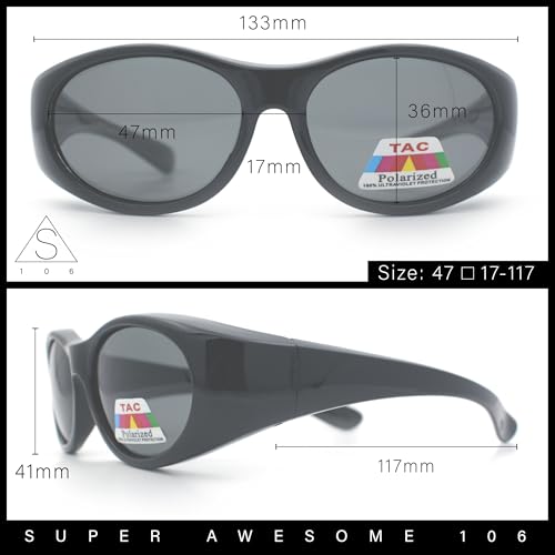 SA106 Toddler/Small Kids 47mm Fit Over OTG Polarized Sunglasses3