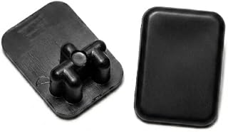 13/16" x 1-1/8" Sling Rail End Cap 030313 Black (30)