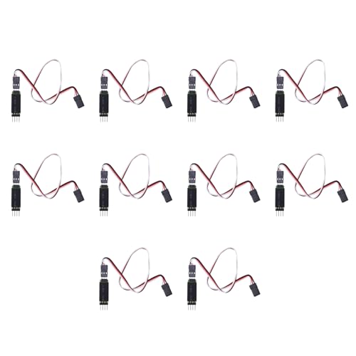 Panel de control de luces de 3 canales para coche RC Scx10 D90 10 unidades