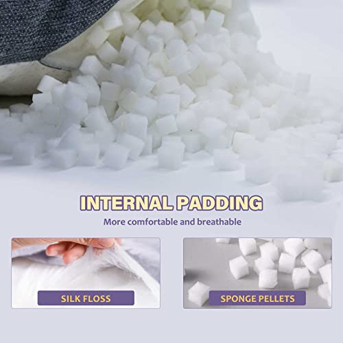 Bench Cushion Outdoor Bench Cushion, Bench Cushions For Indoor/Outdoor Furniture, For Piano/Window/Porch Swings/Dining Bench Thickened Non-Slip Custom Bench Cushion (48X18X4 Inch, Cream Color) #TOP5