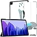 Pokrowiec na Samsung Galaxy Tab A7 10,4 cala Tablet 2020 (sm-t500/t505/t507), niebieski stąpający głupek na skałach morze wielokątny pokrowiec z funkcją automatycznego budzenia/usypiania