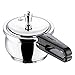 Vinod V-1.5L Splendid Plus Handi Stainless Steel Pressure Cooker, 1.5-Liter