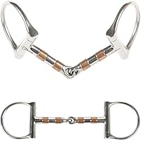 Harry´s Horse D-Trense mit Kupferrollen 13mm, Größe:13.5