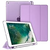 Mit der dreifach gefalteten Vorderabdeckung kann das iPad als Ständer zum Ansehen von Videos oder als Tastaturständer genutzt werden. Erhältlich in verschiedenen bunten Farben.