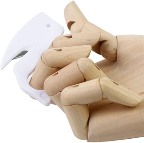 Miniatura 5 de Abrecartas, paquete de 4 cortadores de cajas multiusos, cortadora de sobres, hoja de afeitar, sobres de letras abiertas y paquetes para oficina en