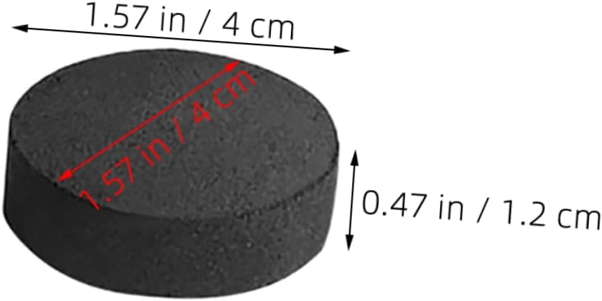 Quick Light BBQ Charcoal Tablets for Outdoor Cooking 70pcs Natural Wood Charcoal for Camping Grill Odorless Fire Starter for Picnic and Fire Pit