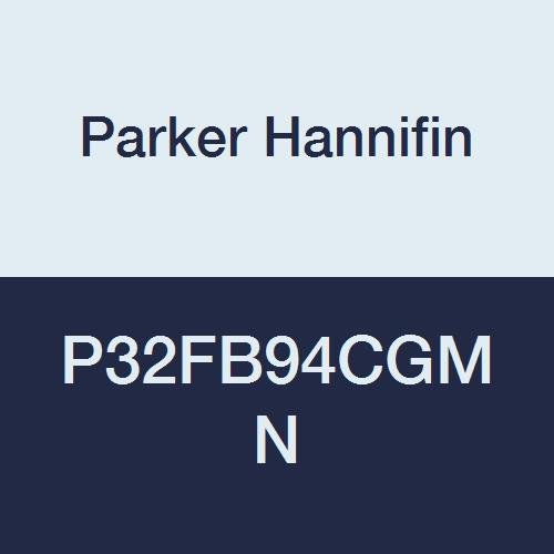 Parker Hannifin P32FB94EGMN Series P32FB Aluminum Global Modular Compact Particulate Filter, 5 µ Element, Poly Bowl with Bowl Guard, Manual Drain and Without Mounting Bracket, 1/2