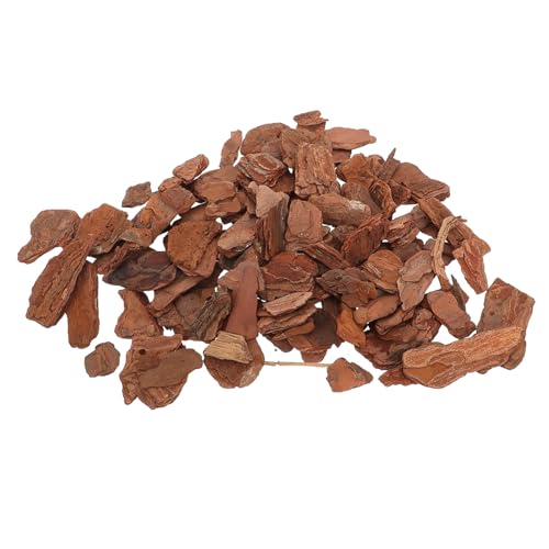 VANZACK Reptile Tank Tree Bark Reptile Decor Bark Chips Lizard Cage Bedding Gecko Tank Decor Substrate