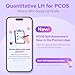 Premom Quantitative Ovulation & Pregnancy Test Kit with Sperm Friendly Fertility Gel: 25 LH + 5 HCG Strips + 2 Pee Cups + 2oz Fertility Gel | Accurate LH Tracking | pH Balanced | Works with Premom App