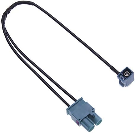 Dual Fakra Car Radio Antenna Adapter by Keple | Double Fakra Plug Vehicle Aerial Stereo FM Navigation GPS Connector for Car Models