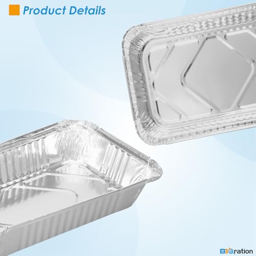 Image of 20-Pack Aluminum Disposable Drip Pan for Charbroil Bistro Pro Grill