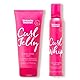 Umberto Giannini Volumizing Duo - Curl Jelly Scrunching Jelly Gel & Curl Whip Mousse - Adds Definition & Reduces Frizz - For Curly, Wavy & Coily Hair