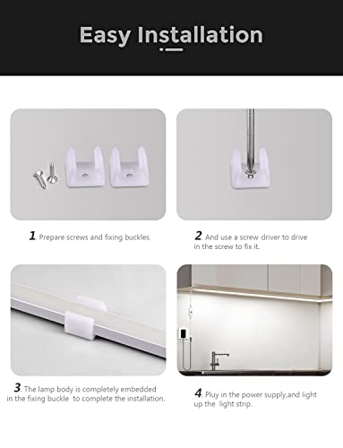 Aimengte Led Strip Lights, 16.4Ft Dimmable Cob Led Strip, 6500K White Neon Rope Lights, Waterproof Soft Silicone Flexible Led Lights For Bedroom #TOP4