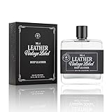 Tru Fragrance Beauty No. 4 Leather Vintage Label Deep Leather