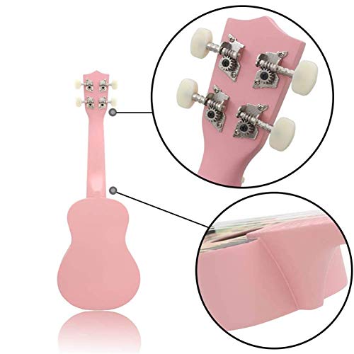 Ukuleles Soprano Ukulele Mahogany Brown Musical Instrument 21 inch Girl Ukulele Ukulele Small Guitar Instrument Guitar - Les Beatles, Paul McCartney, John Lennon, RIngo Starr, George Harrison Ukuleles Soprano Ukulele Mahogany Brown Musical Instrument 21 inch Girl Ukulele Ukulele Small Guitar Instrument Guitar – Image 6