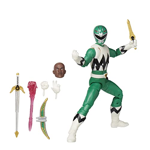 Power Rangers Lightning Collection Lost Galaxy Figurine Ranger Vert de 15 cm Multicolore
