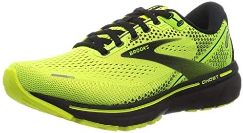 [Brooks] ランニングシューズ 軽量 クッション ゴースト 14 メンズ BRM3693 3694 3695 イエローグリーン 28.5 cm D