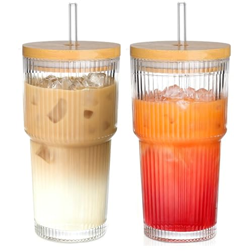 Get 4 Glass Cups with Lids for $13.49 (Was $26.99)