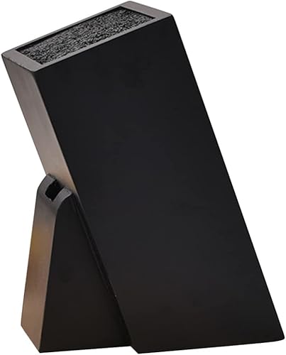 SHERCHPRY Bloque de almacenamiento de cuchillos, soporte universal de madera, cuchillo de carnicero, cortador de cocina, organizador de SHERCHPRY Bloque de almacenamiento de cuchillos, soporte universal de madera, cuchillo de carnicero, cortador de cocina, organizador de