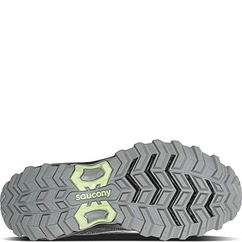 Saucony Women's Excursion Tr11 Running Shoe, Black/Lime, 7.5 Medium Us #TOP3