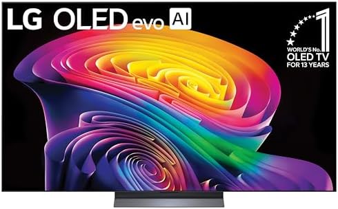 LG 65-Inch Class OLED evo AI 4K C6 Series Smart TV w/Dolby Atmos, Dolby Vision, HDR10, AI Super Upscaling 4K, Filmmaker Mode, Wow Orchestra, Compatible with Alexa (OLED65C6PUA, 2026)