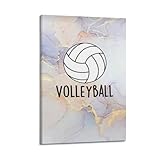 WIZIGM Sport-Tinten-Textur-Stil, Volleyball-Logo, Bild, 