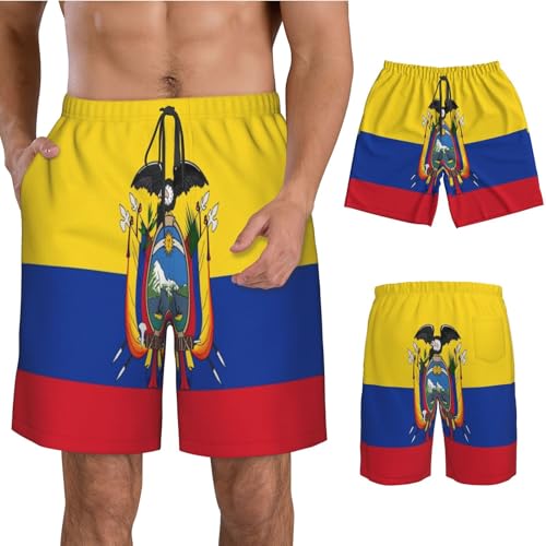 Men's Swimming Trunks Lightweight Breathable Beach Shorts Quick Dry Swim Shorts with Pockets