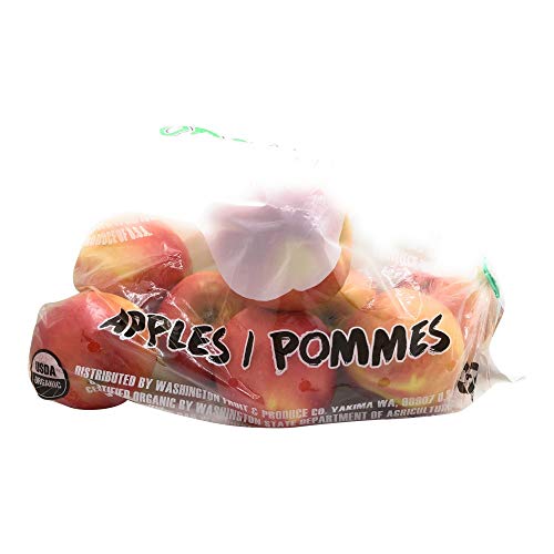 PRODUCE Organic Fuji Apples 3lb Bag, 48 OZ
