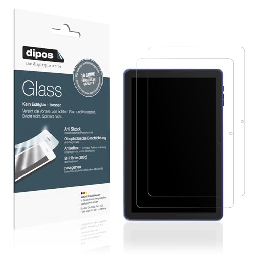 dipos 2x Film protection écran 9H mat pour TopLuck Tab 10 Zoll