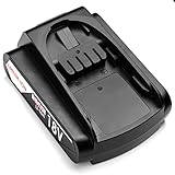 Moccdor 3.0Ah Ersatzakku für 18V Bosch PBA PSB PSR Haus-und Gartengeräte, kompatibel mit Gloria, Gardena, Wagner, Emmaljunga 18V Akku