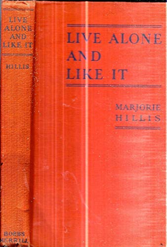 RARE 1936 WOMEN LIVING ALONE LIVE ALONE & LIKE ... B085CBY6XM Book Cover