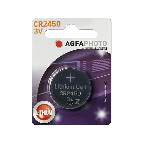 Preisvergleich Produktbild AgfaPhoto Lithium Knopfzellen Batterie CR 2450