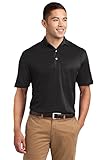 Sport-Tek Men's Dri Mesh Polo L Black